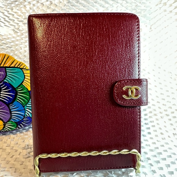 Authentic Pre-Loved Chanel CC Agenda/Planner Pocket size (like LV pm size)